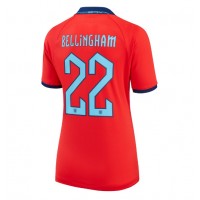 Echipament fotbal Anglia Jude Bellingham #22 Tricou Deplasare Mondial 2022 pentru femei maneca scurta
